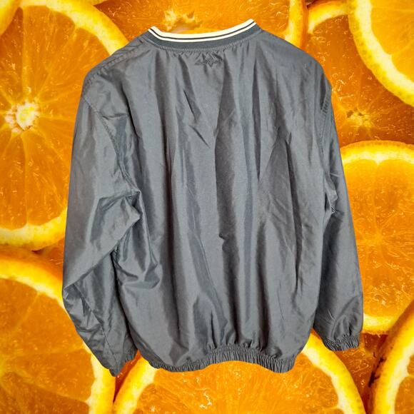 Ben Hogan Performance Golf Collection Black V-Neck Pullover Windbreaker Size M - Picture 3 of 9